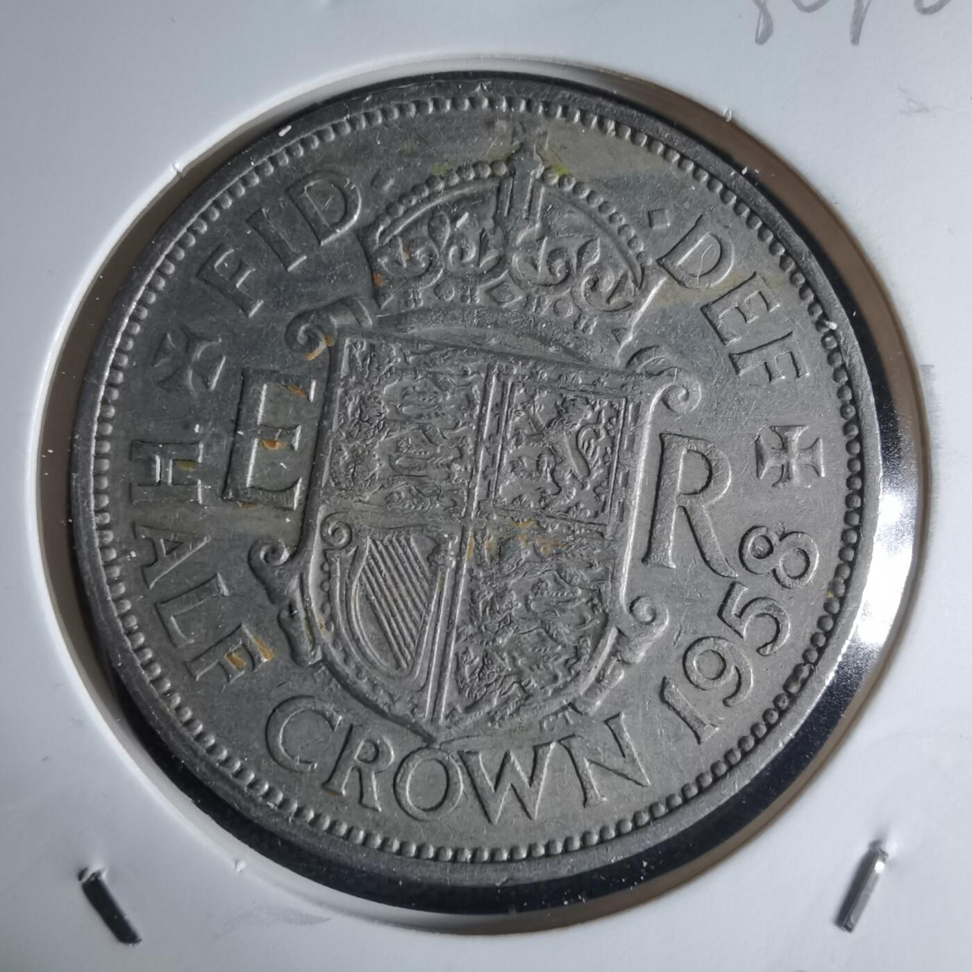 沼泽如烟--第1032场 英国1958年半克朗