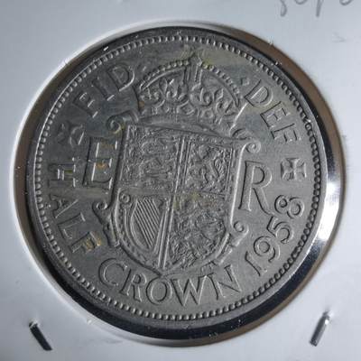 沼泽如烟--第1032场 - 英国1958年半克朗