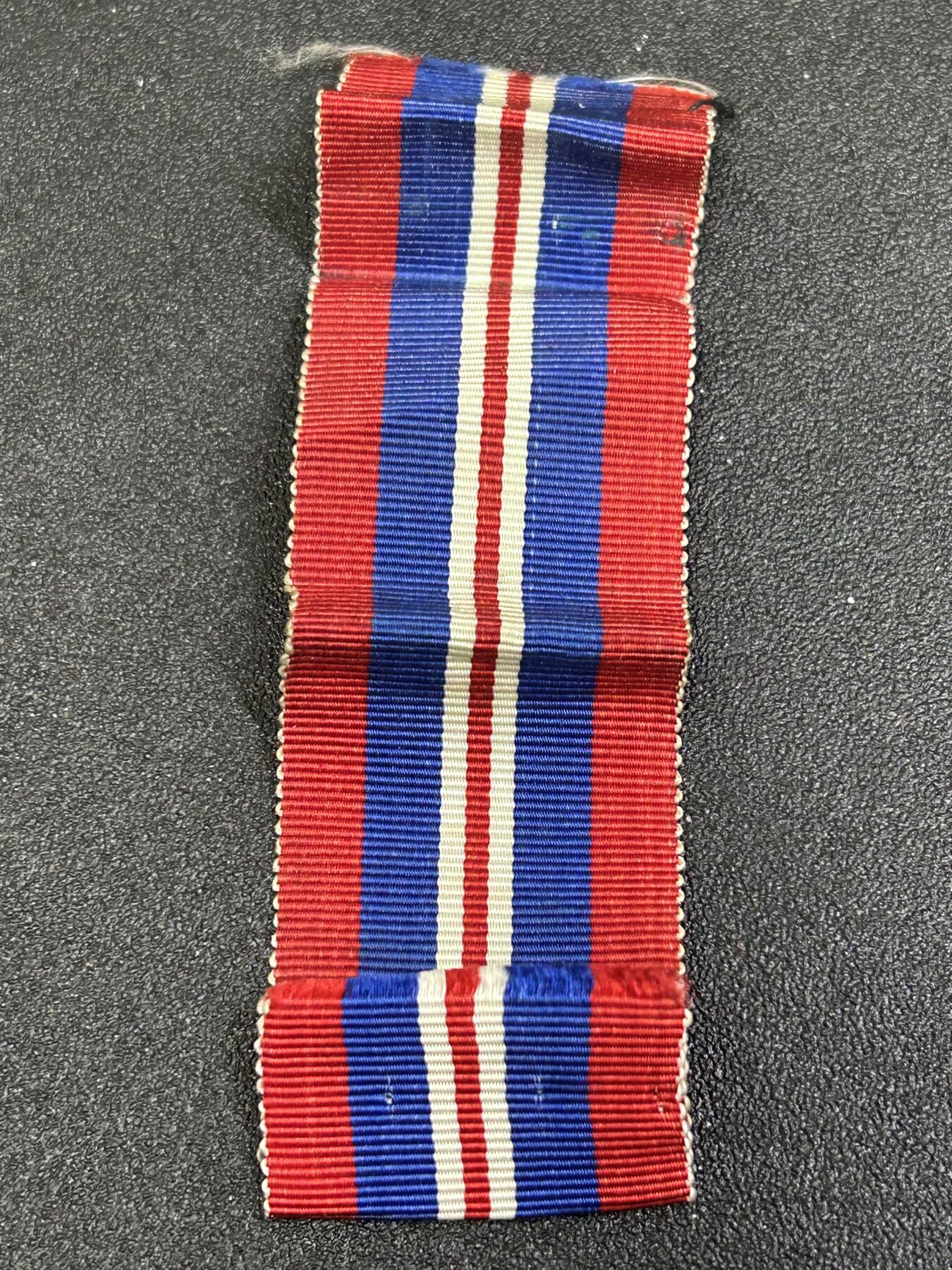 西秦中古拍卖第八十一期  英国二战战争奖章绶带