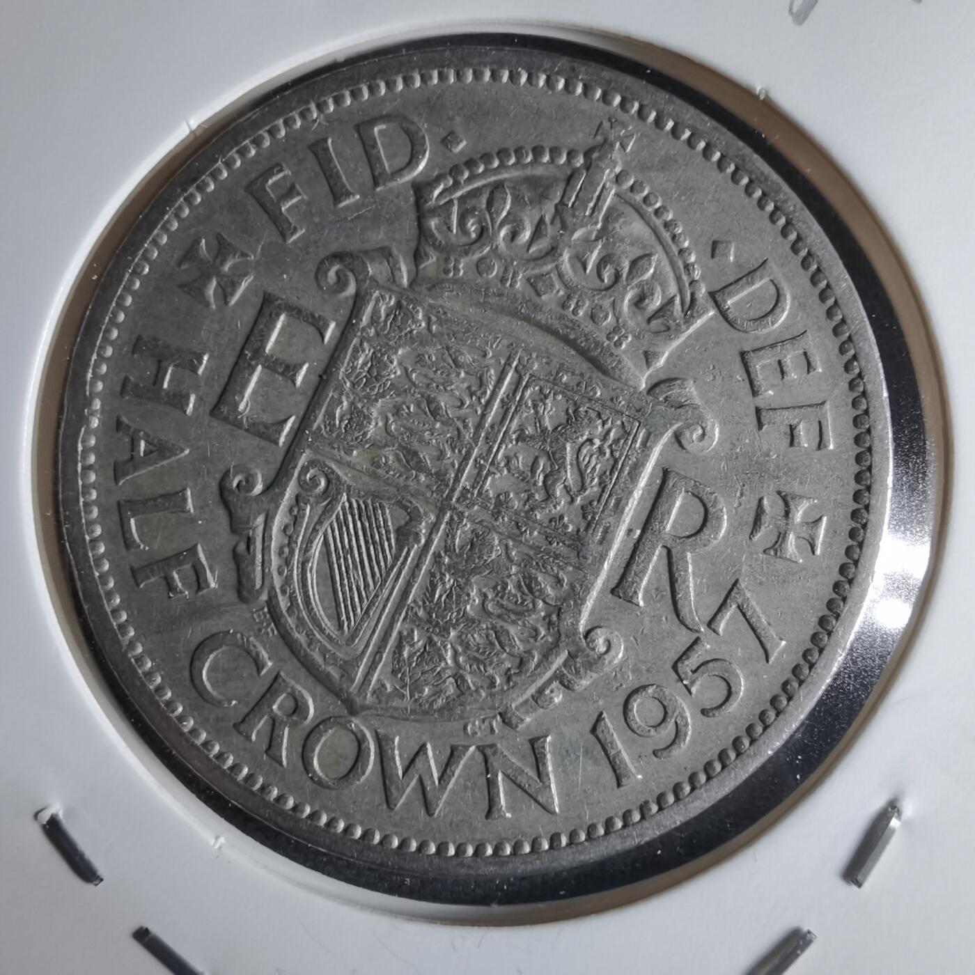 沼泽如烟--第1032场 英国1957年半克朗