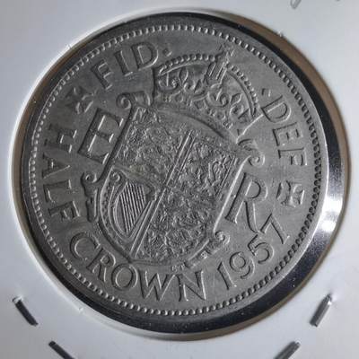 沼泽如烟--第1032场 - 英国1957年半克朗