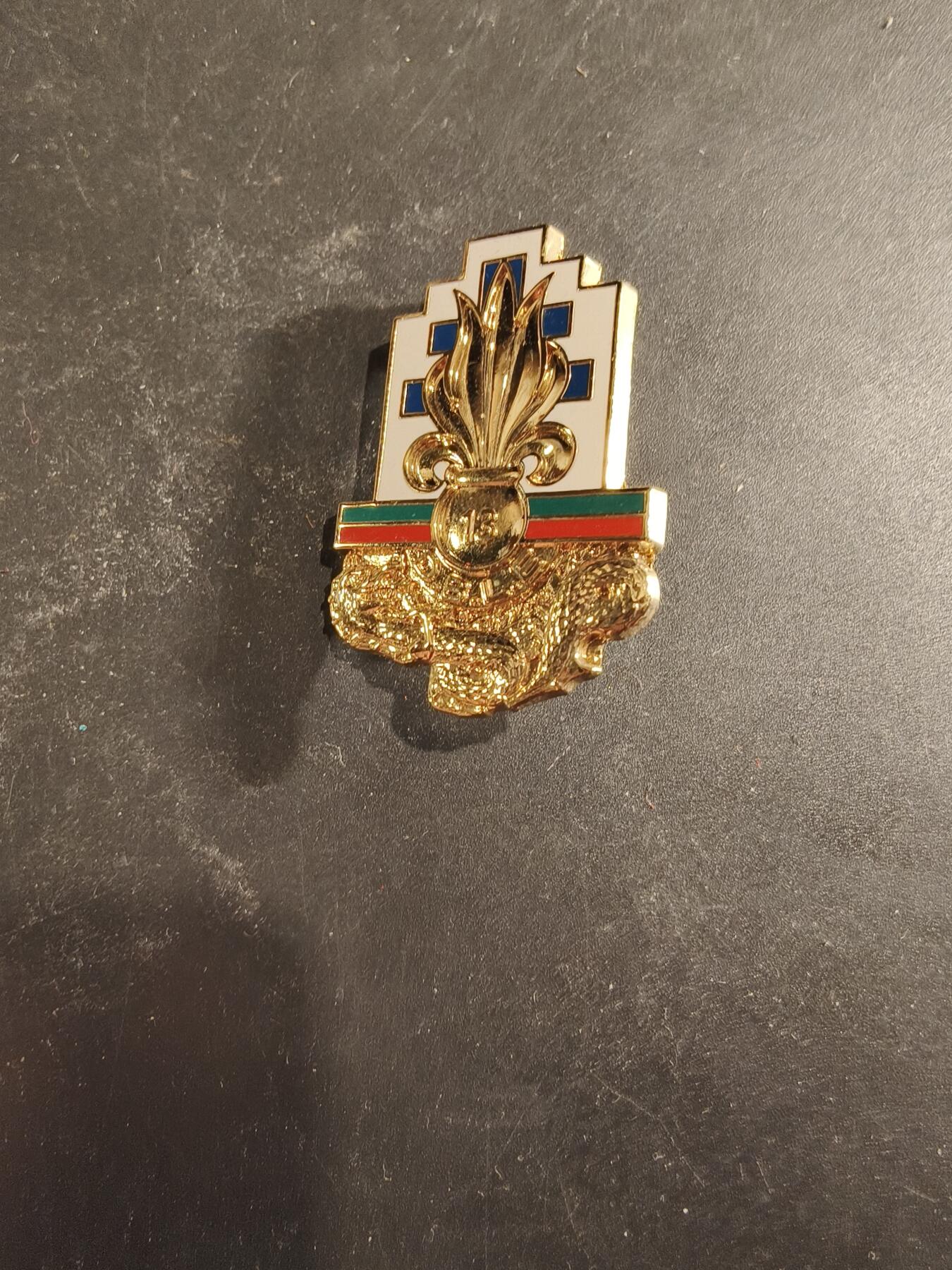 老王徽章第189期 法国外籍军团第13半旅证章