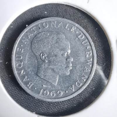 沼泽如烟--第1031场 - 卢旺达1969年1法郎