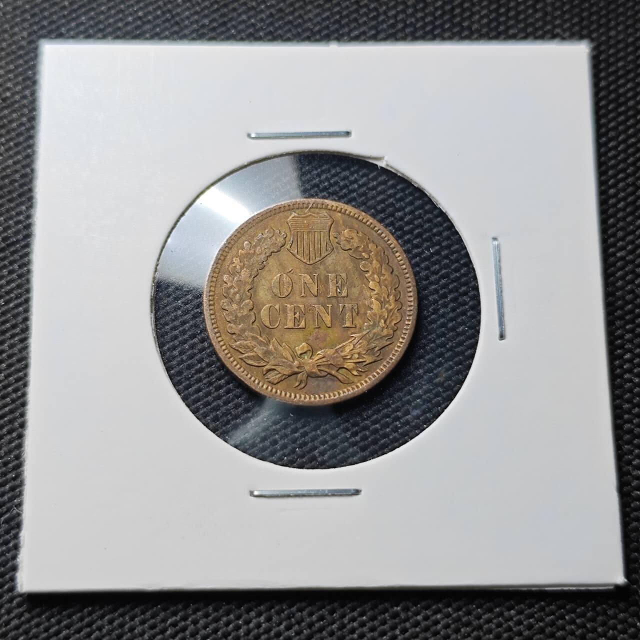 KK钱币收藏小铺  第406期 2月预留时间 周末发货  1906美国1分铜币