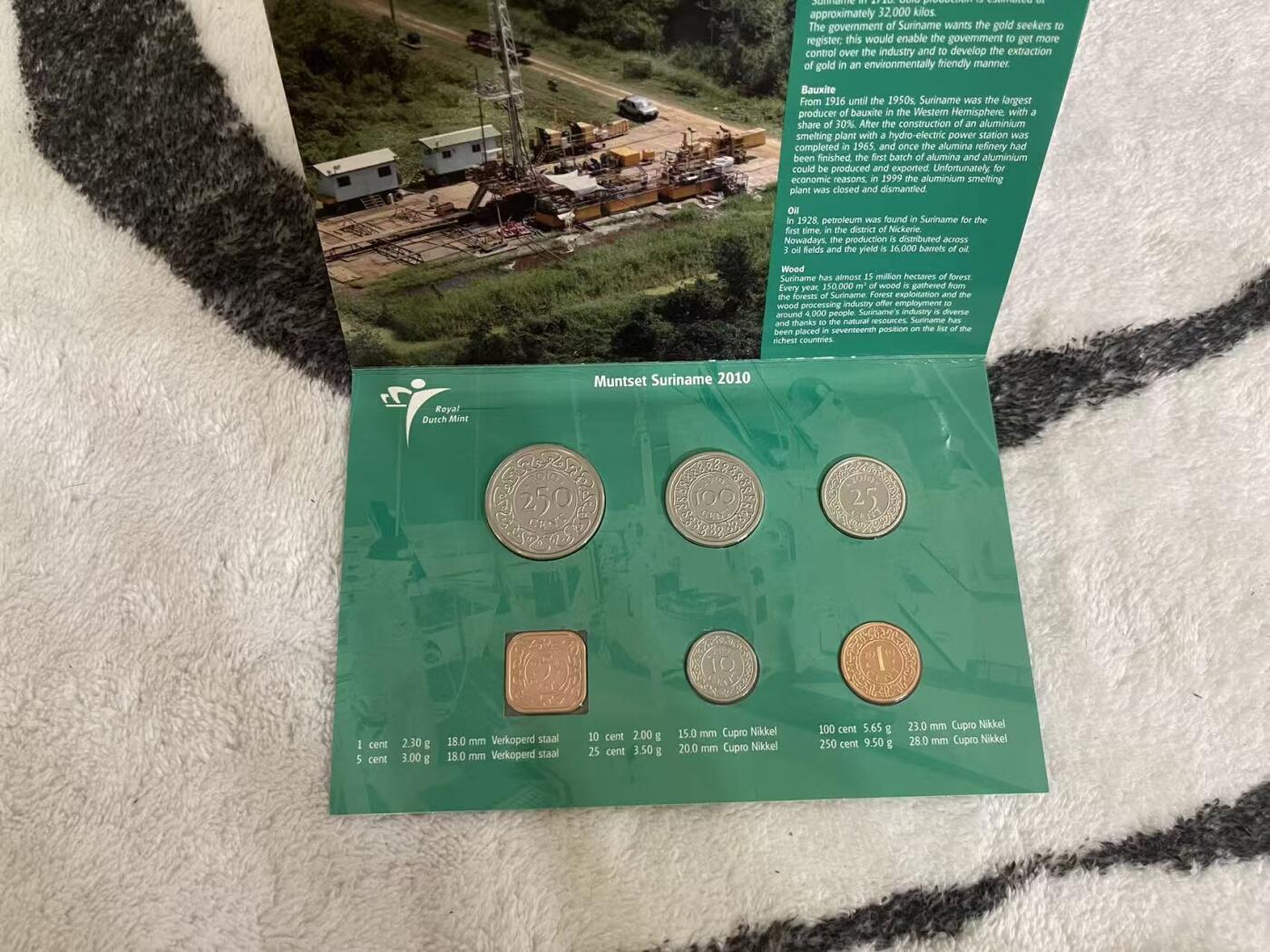 ❤️【币观天下】❤️ 第346期钱币拍卖场- 2026.3.27周五晚上6点半场 长期征集拍品  苏里南2010年官方类精制套币 荷兰造币厂代铸 发行量2000套