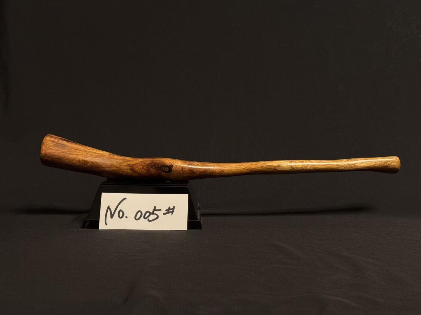 零元拍：NO.5海南黄花梨随形文玩把玩棍，尺寸约：40/3.7/2.4CM