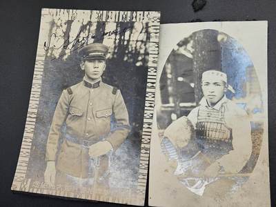 0元起拍勋章 第342期 咸鱼国勋章拍卖专场 3月29日（周日）下午6：00开始 - 日本战时骑兵照片两张