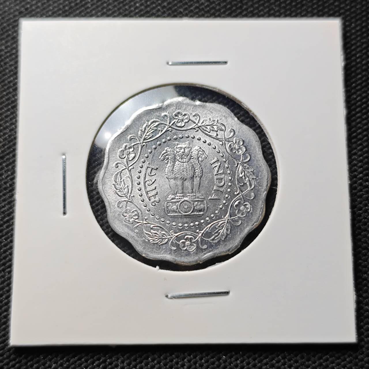 KK钱币收藏小铺  第406期 2月预留时间 周末发货  印度10派沙 好品