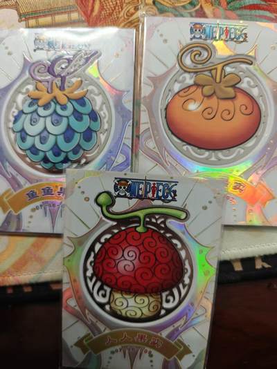 寸草不生拍卖 蛇年第一期 - 海贼王 果实卡3张