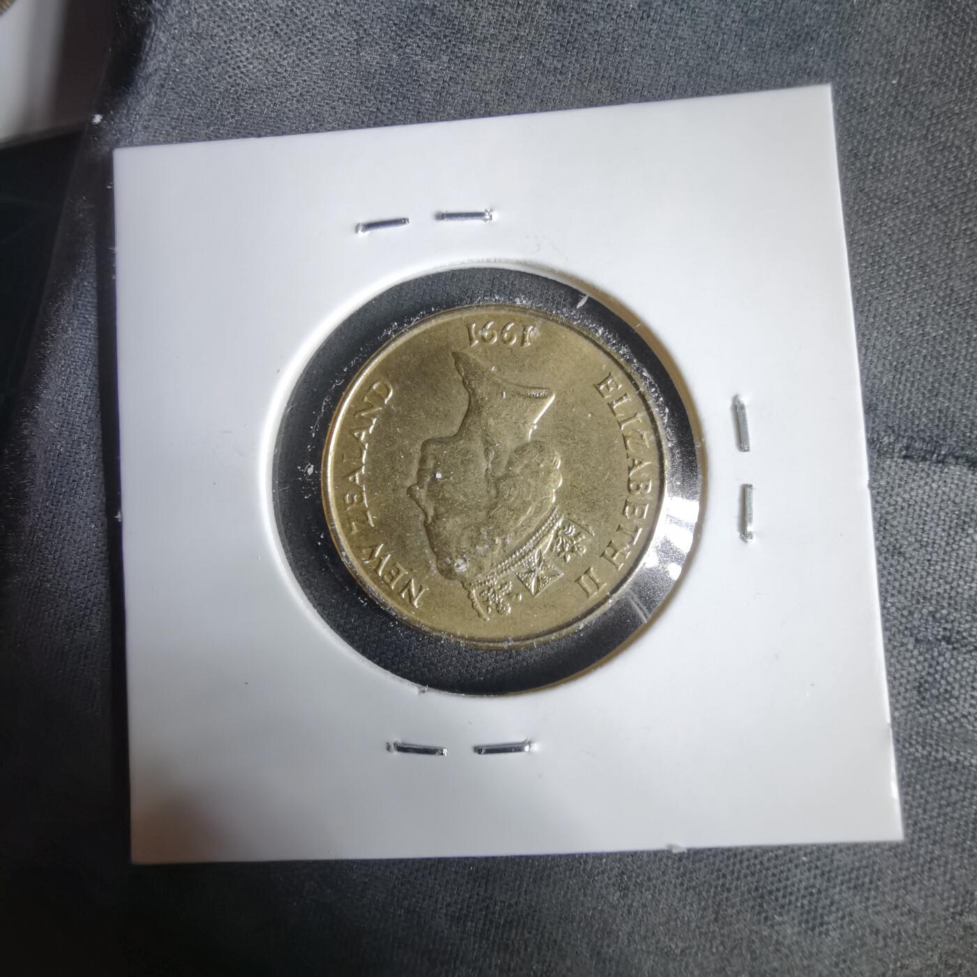 沼泽如烟--第1031场 新西兰1991年一元