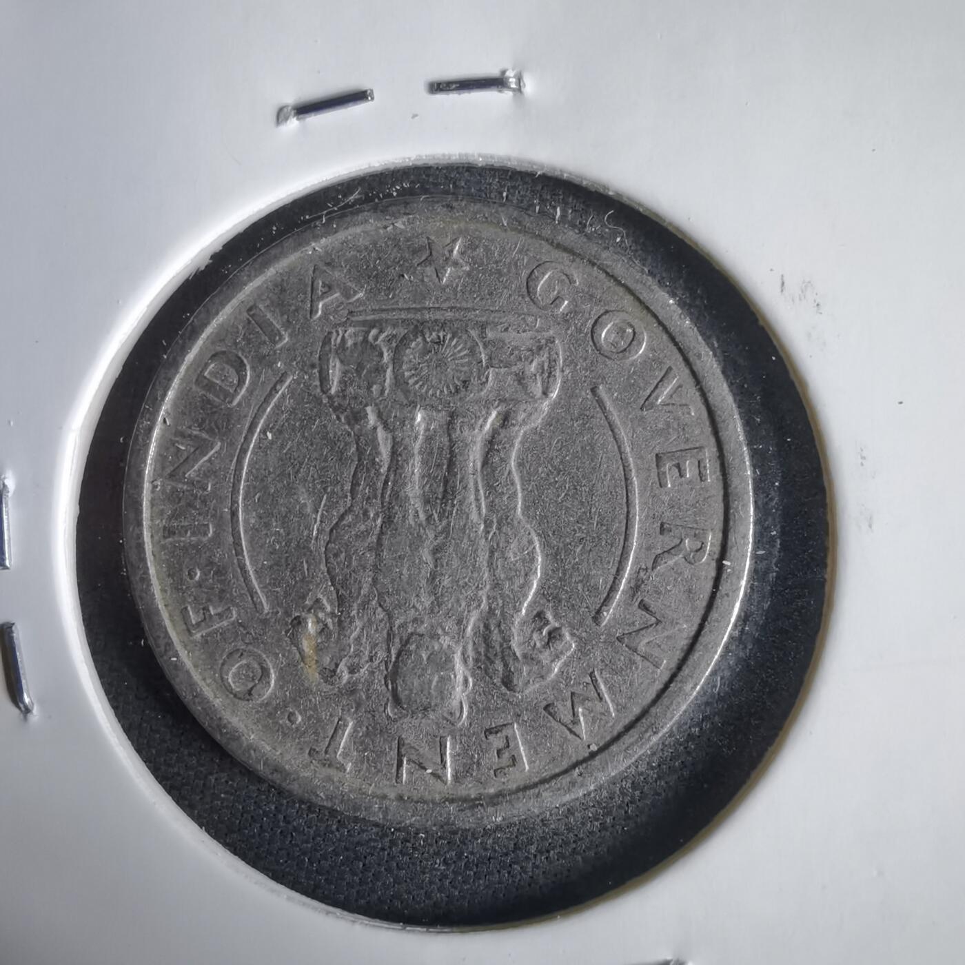 沼泽如烟--第1031场 印度1954年二分之一卢比