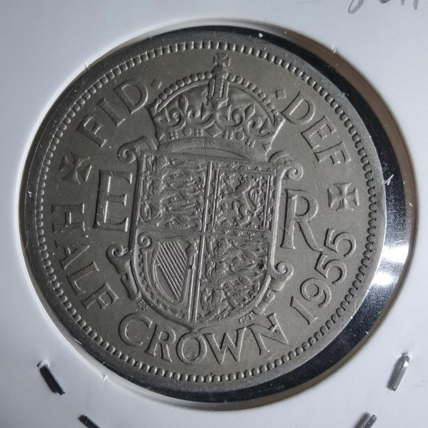 沼泽如烟--第1032场 英国1955年半克朗