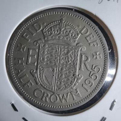 沼泽如烟--第1032场 - 英国1955年半克朗