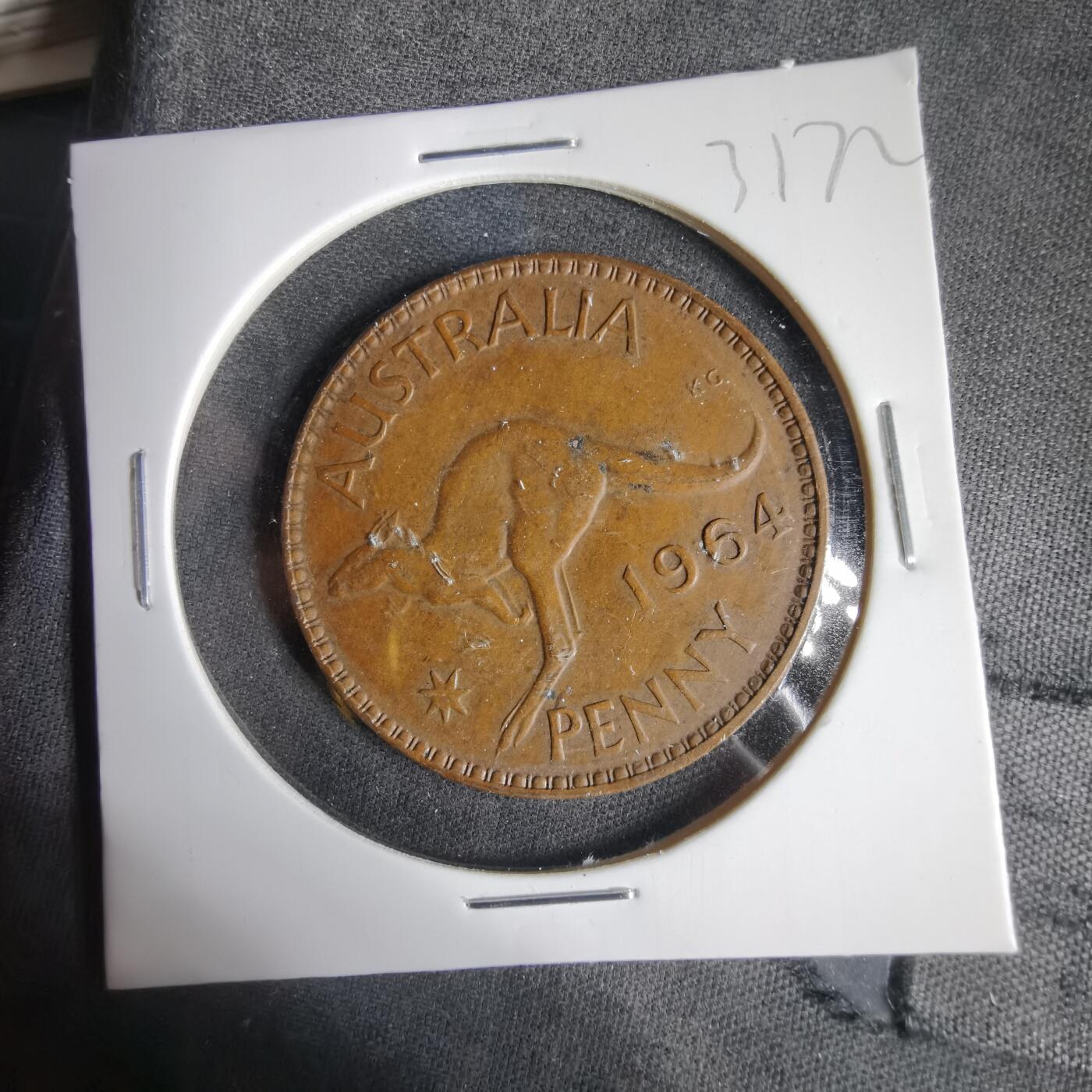 沼泽如烟--第1031场 澳大利亚1964年1便士