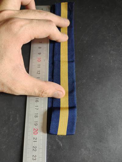 老王徽章第189期 - 德国一战布伦瑞克公国二级战功十字奖章绶带      42cm