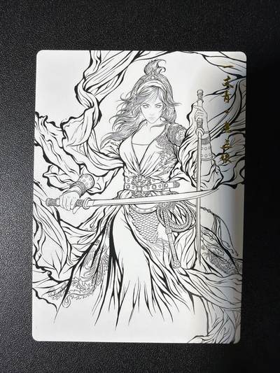 NO.28 好又多金牌大场，每周一站式配齐，方便凑单！（周6晚9点截拍，卖家送拍0抽成！） - 卡德曼 张建东水浒 扈三娘 线稿普卡