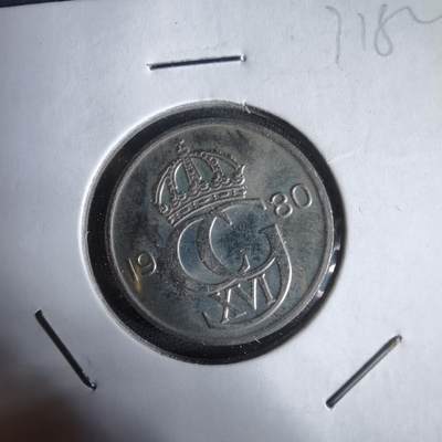 沼泽如烟--第1031场 - 瑞典1980年50欧尔