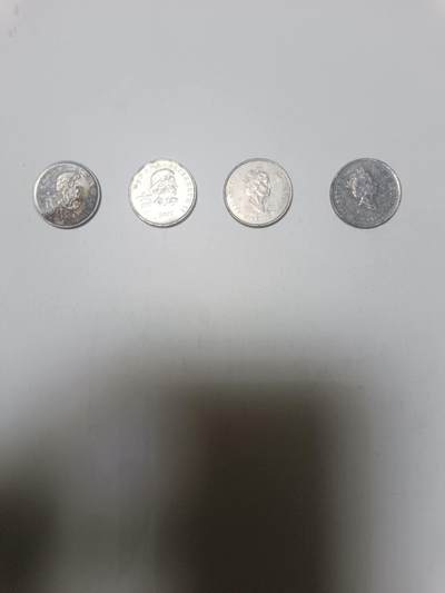 【20260328】非全新纸币和硬币第350场 - 加拿大4枚硬币