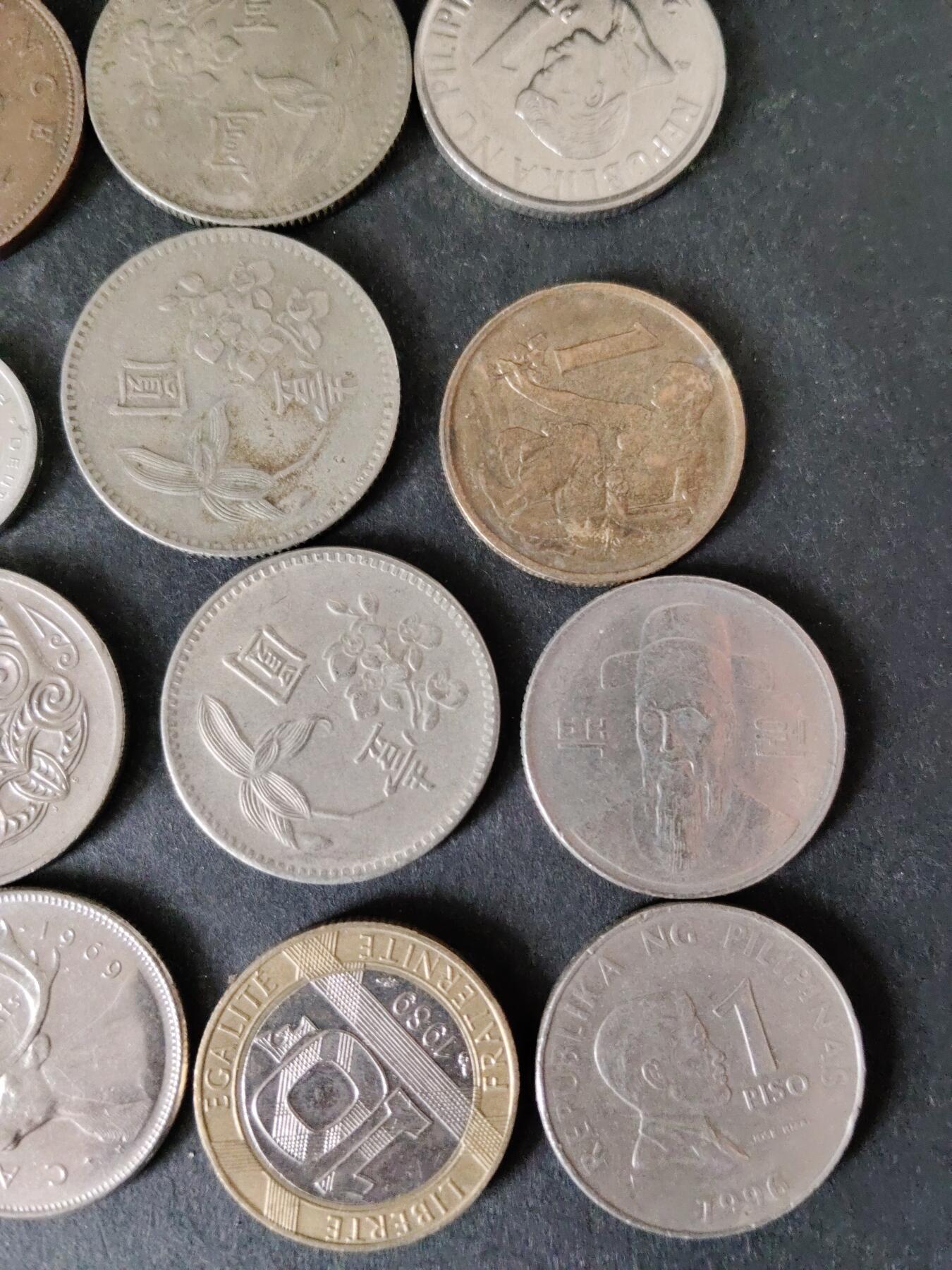 猩哥外币小铺➨【第225场】 硬币16个