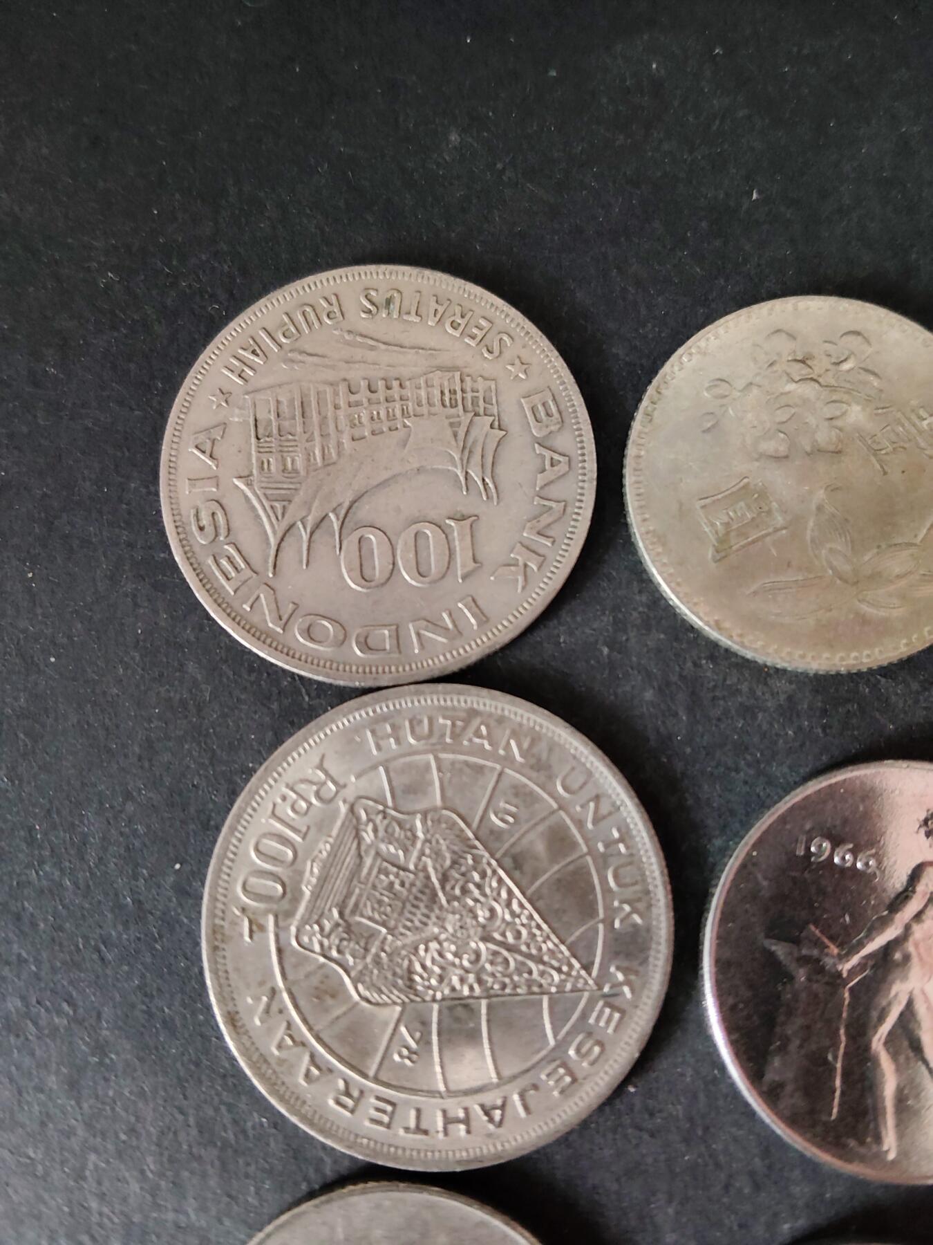 猩哥外币小铺➨【第225场】 硬币9个