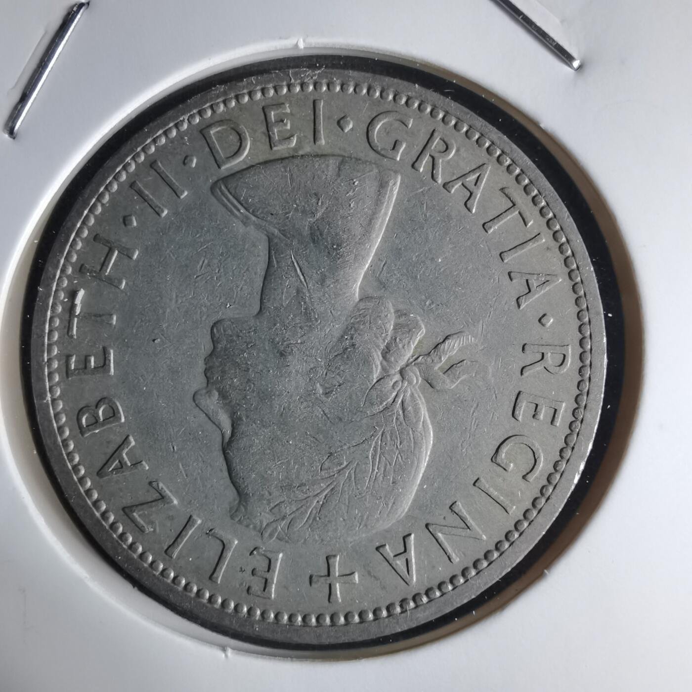 沼泽如烟--第1032场 英国1959年半克朗