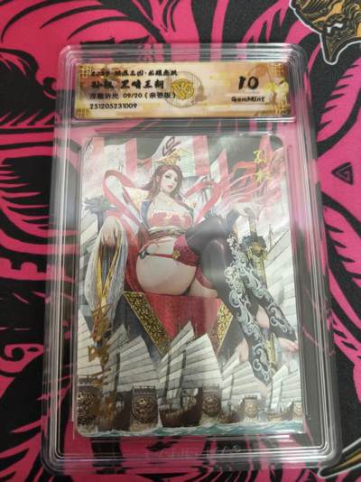 寸草不生拍卖 蛇年第一期 - 2025 燎原三国 孙权 黑暗王朝 浮雕折光 09/20  亲签 10G