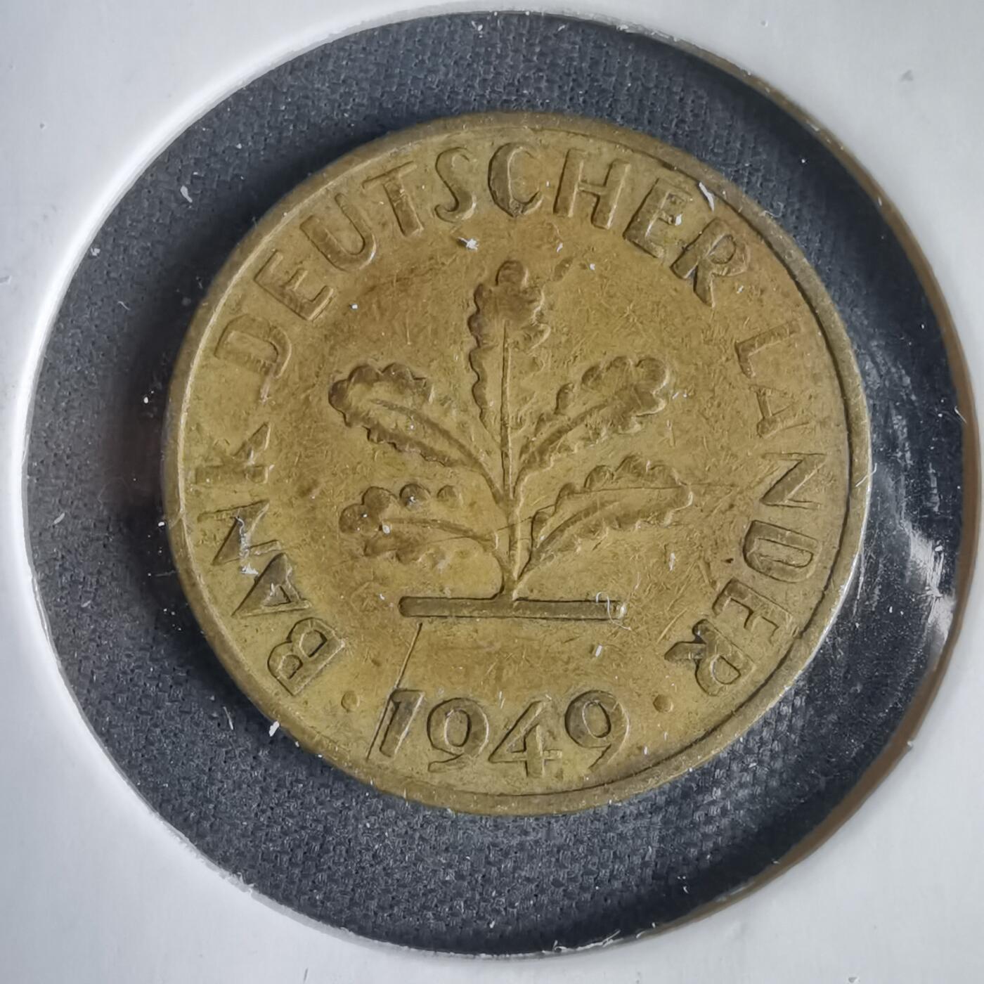 沼泽如烟--第1031场 德国1949年10芬尼