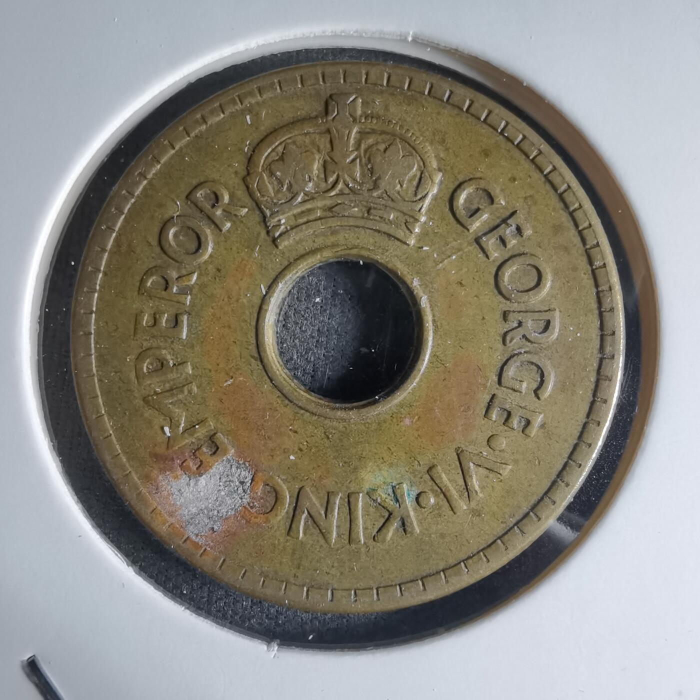 沼泽如烟--第1032场 斐济1943年1便士