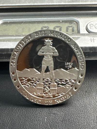 ❤️【币观天下】❤️ 第346期钱币拍卖场- 2026.3.27周五晚上6点半场 长期征集拍品  - 1997 古巴 七大奇迹之宙斯奥林匹亚 10比索【精制】银币