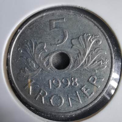 沼泽如烟--第1031场 - 挪威1998年5克朗