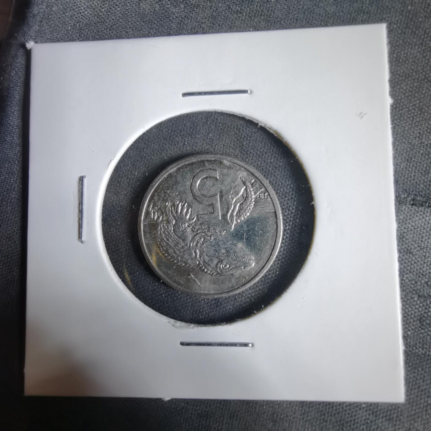 沼泽如烟--第1031场 新西兰1985年五分浅雕版