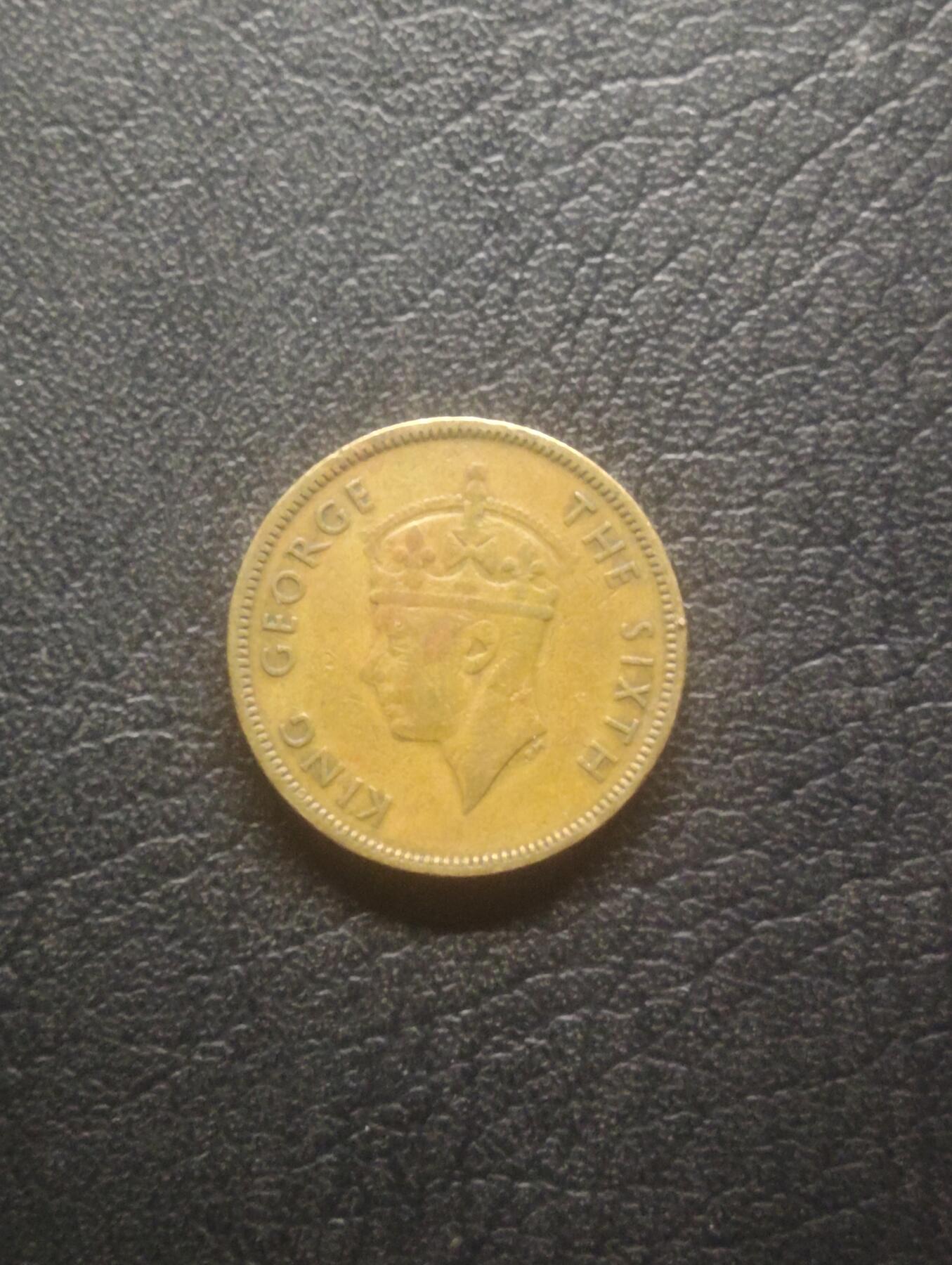 荟藏特别场次第十二期——“社长的硬币堆” 香港1950年大一毫，乔治六世国王