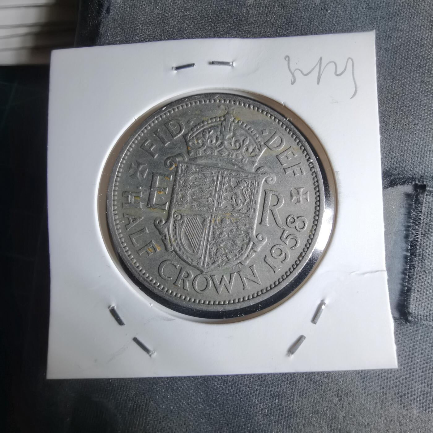 沼泽如烟--第1032场 英国1958年半克朗