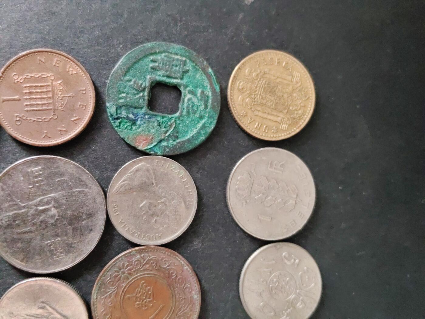 猩哥外币小铺➨【第225场】 硬币20个