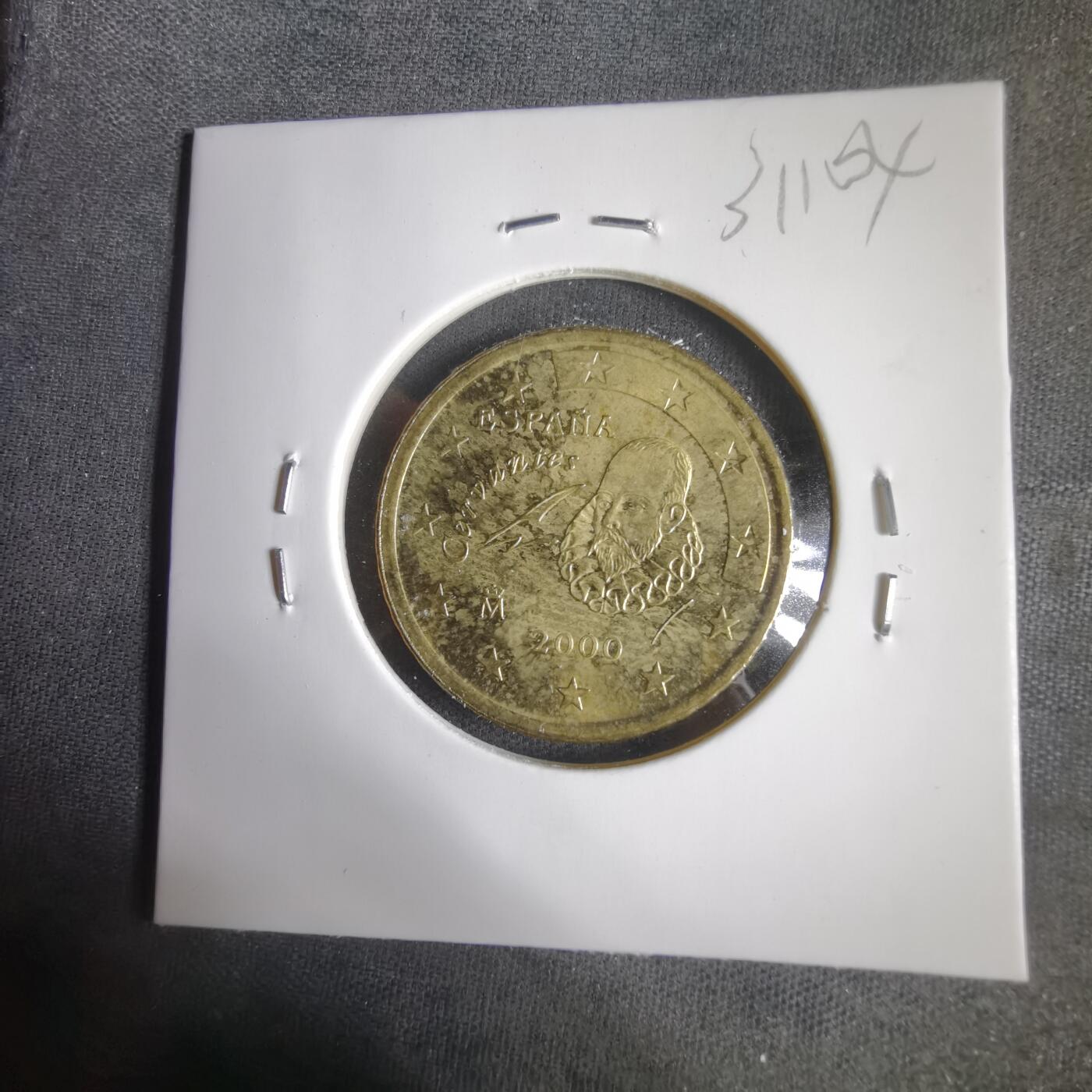 沼泽如烟--第1031场 2000年50欧分