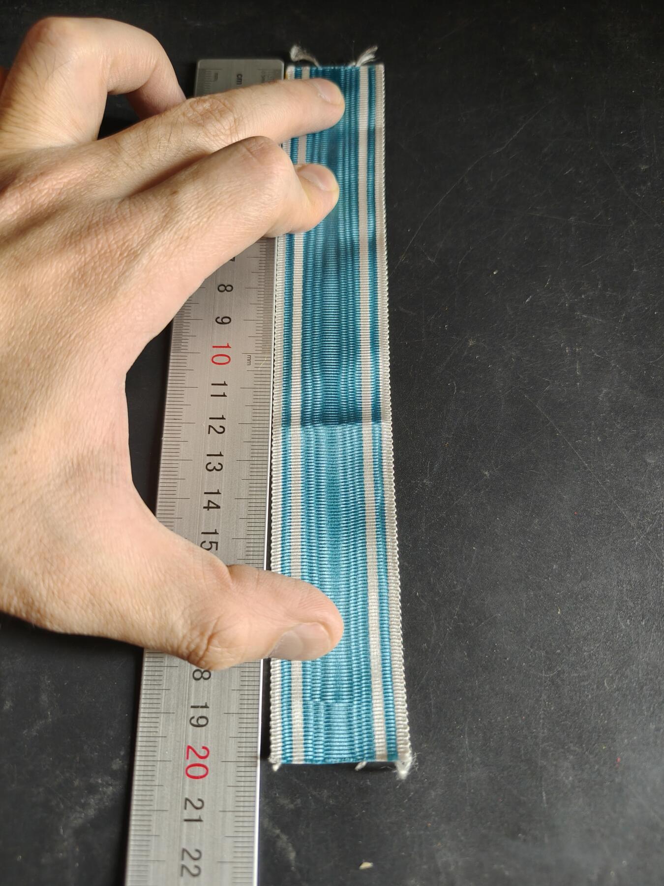 老王徽章第189期 德国一战巴伐利亚9年服役奖章绶带       20cm