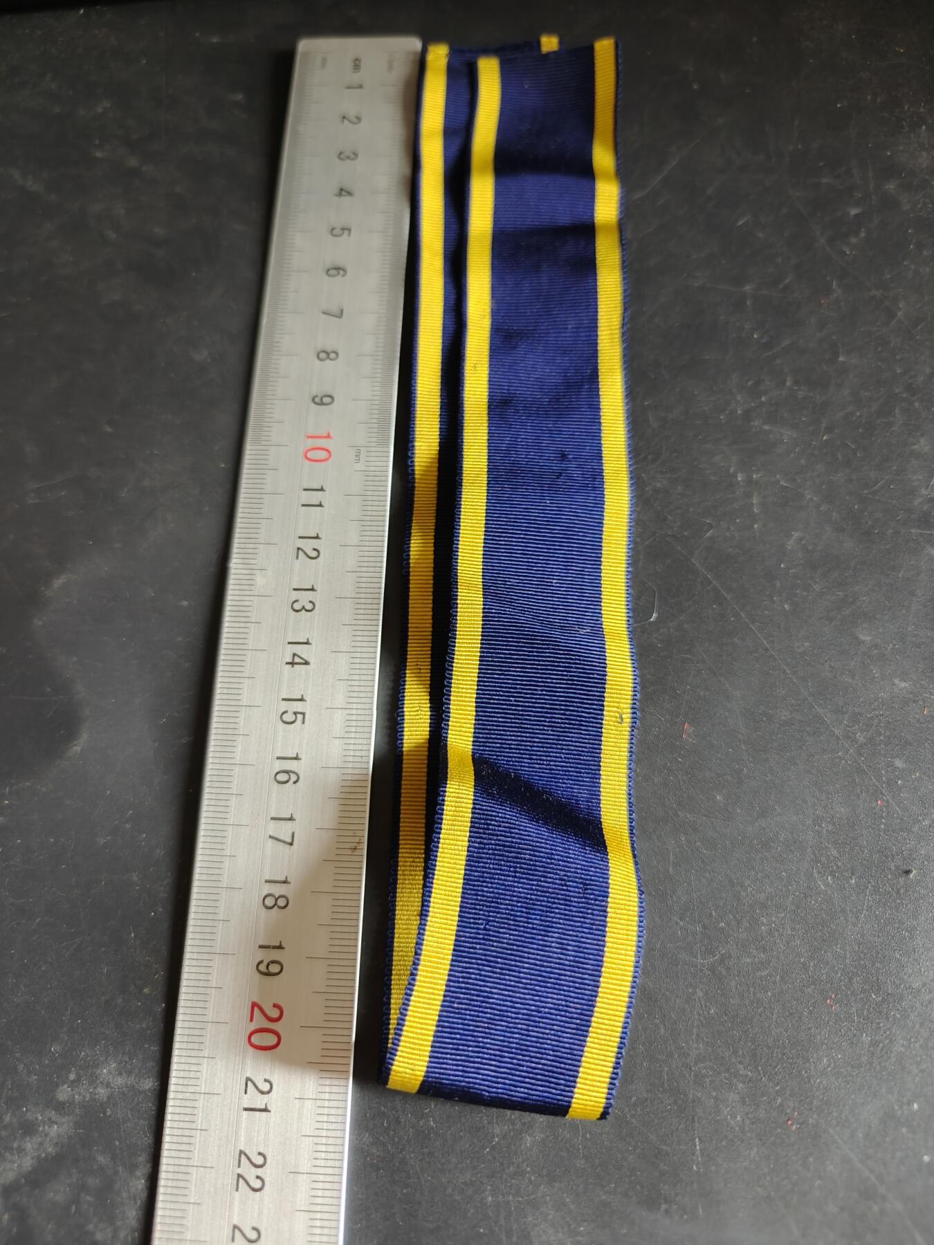 老王徽章第189期 德国一战布伦瑞克二级战功十字勋章绶带     42cm