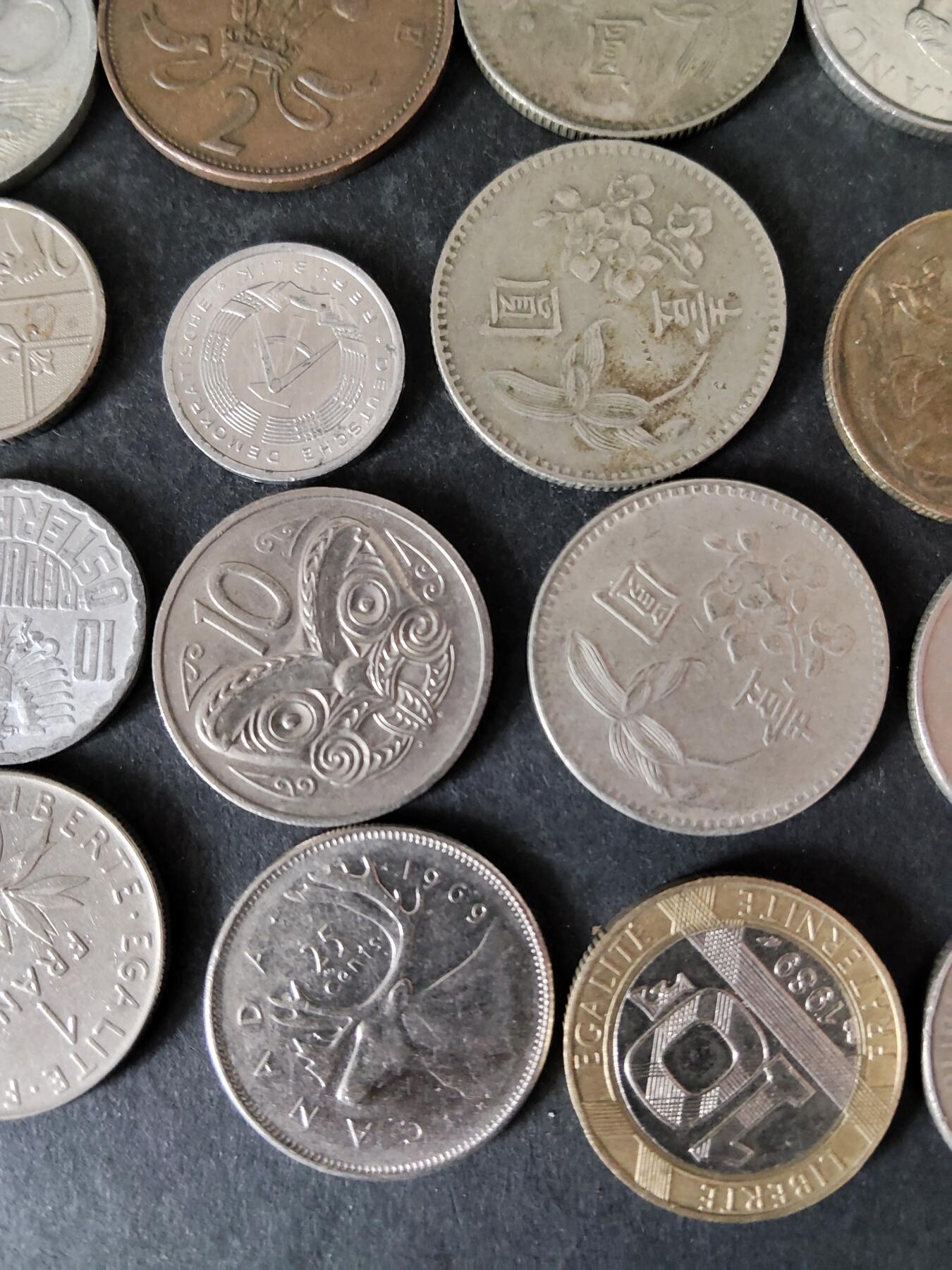 猩哥外币小铺➨【第225场】 硬币16个