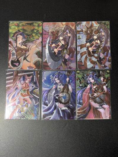 NO.28 好又多金牌大场，每周一站式配齐，方便凑单！（周6晚9点截拍，卖家送拍0抽成！） - 江东卡牌 圣诞专属 小浣熊六美 粗闪6张