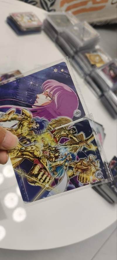 秋原瞳的小店第三十九期（老家的风，每次回去都能心灵得到治愈，吹起曾经童年那个最美好的回忆） - 卡游圣斗士活动卡一对原膜——女神的圣斗士们，实物非常拉风