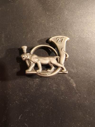 老王徽章第189期 - 法国陆军第27山地步兵营证章