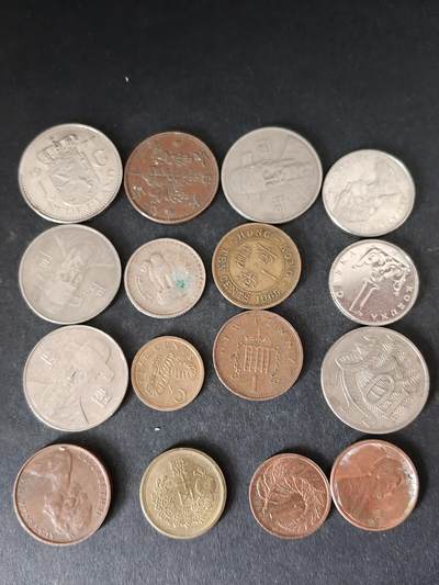 猩哥外币小铺➨【第225场】 - 硬币16个