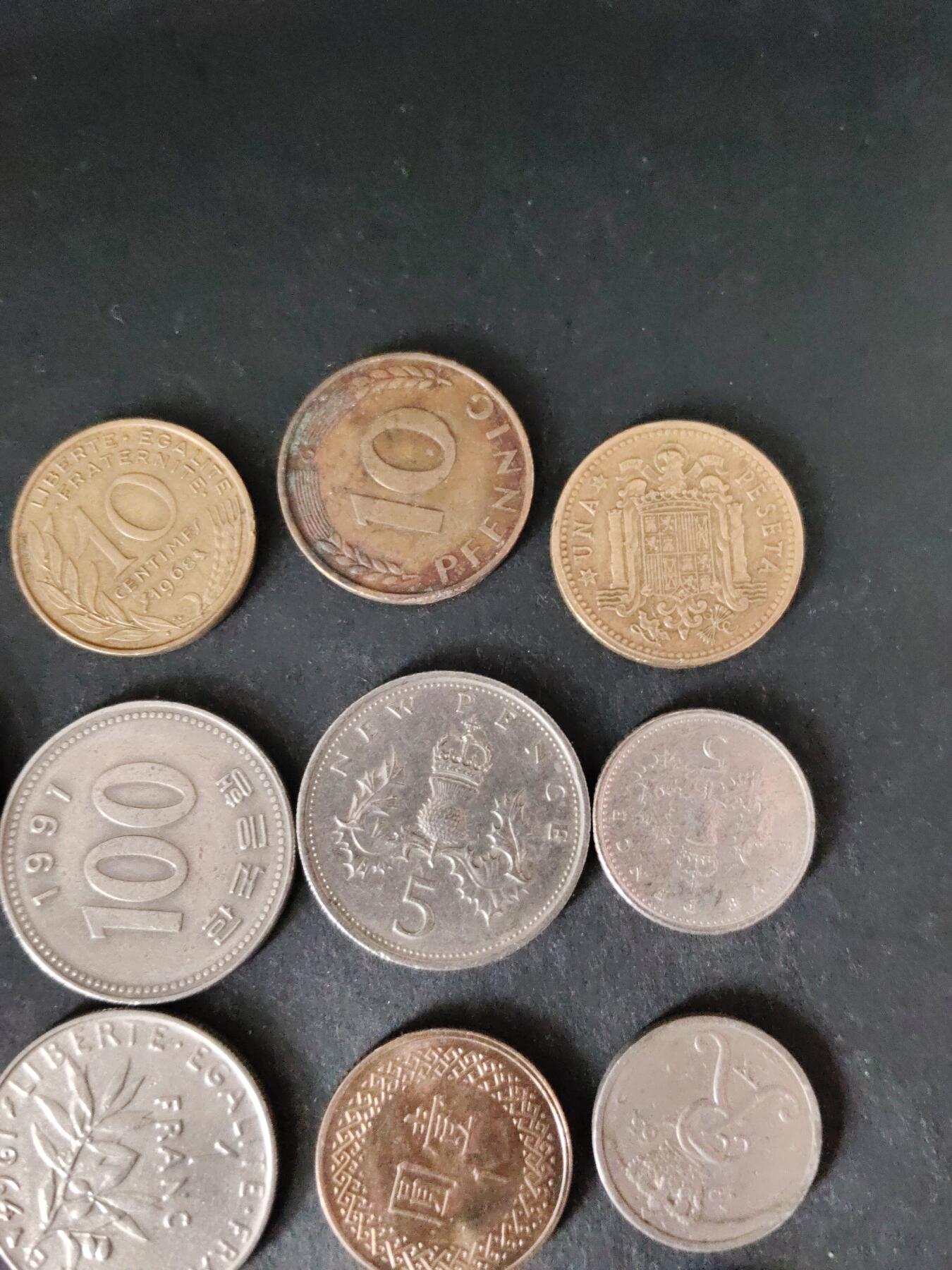 猩哥外币小铺➨【第225场】 硬币20个