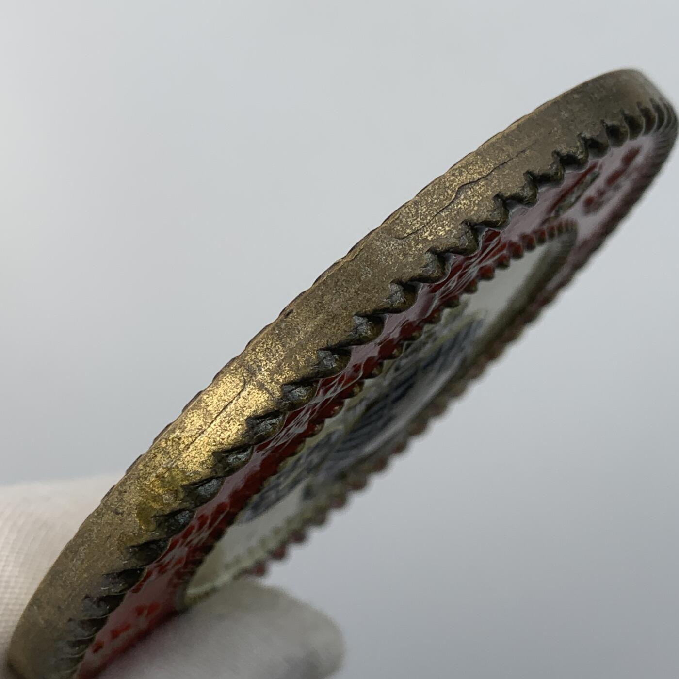 掌中浮雕-藏着的欧洲第056场 海军陆战队，永远忠诚大铜章，92mm