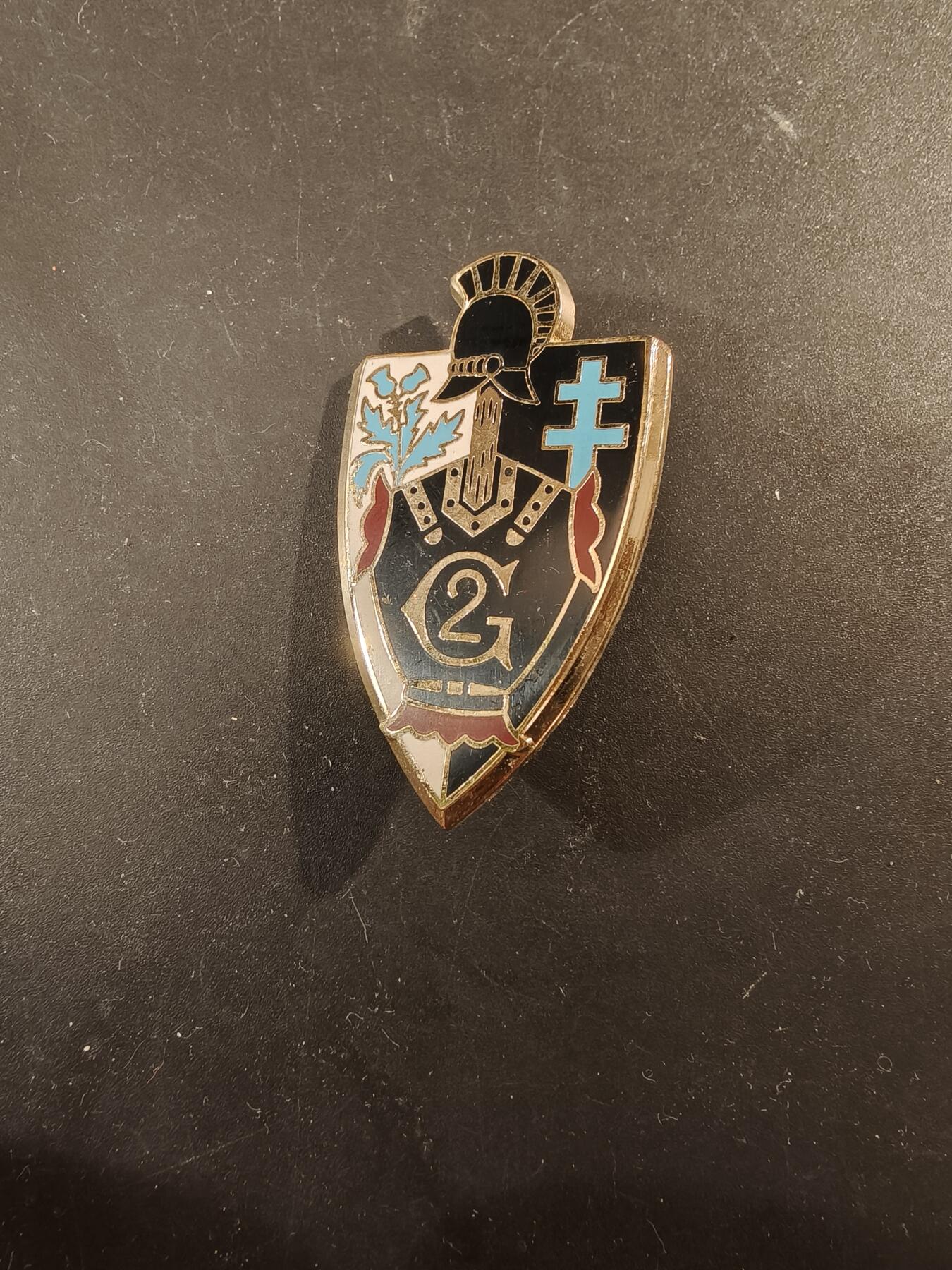 老王徽章第189期 法国陆军第2工兵团证章