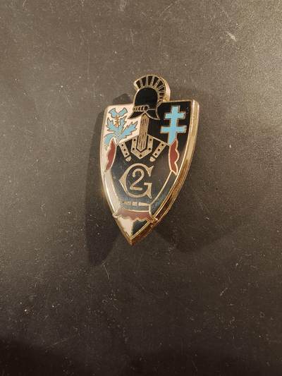 老王徽章第189期 - 法国陆军第2工兵团证章