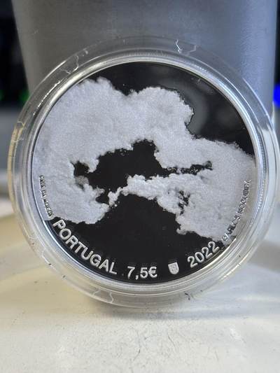 第195期拍卖 - 葡萄牙2022年何塞·萨拉马戈诞生百年精制纪念银币13.5克，925银，发行30000枚