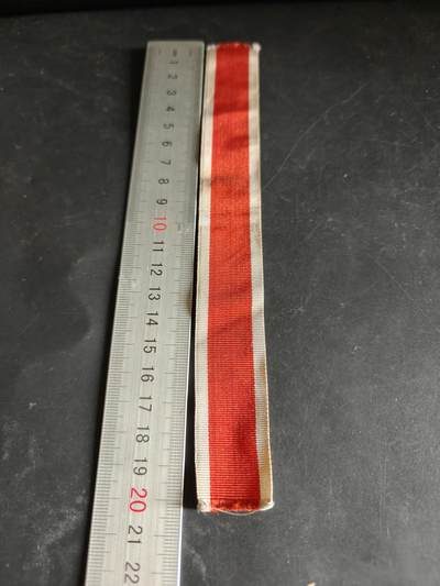 老王徽章第189期 - 德三红十字奖章绶带       20cm