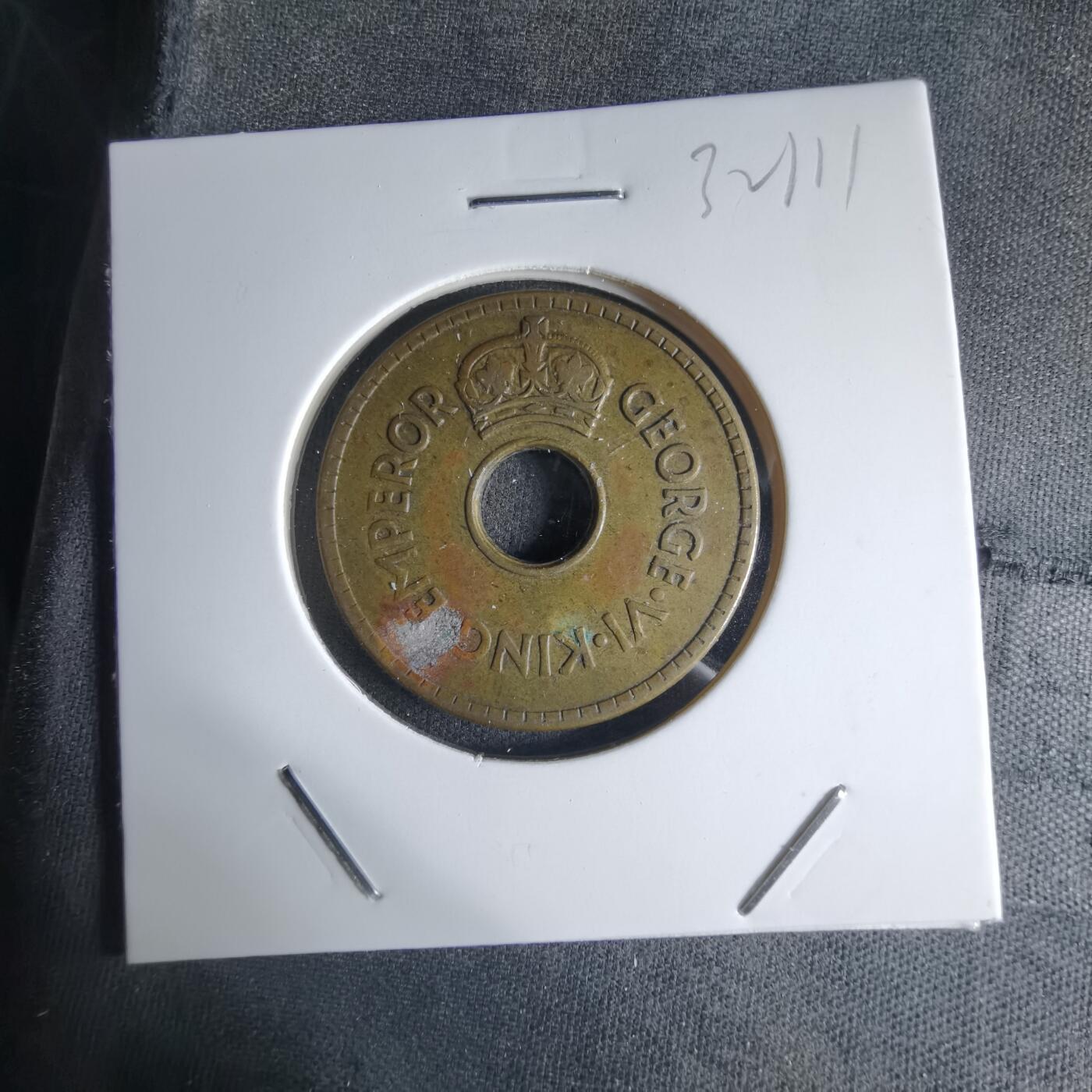 沼泽如烟--第1032场 斐济1943年1便士