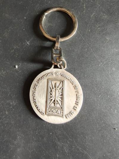 老王徽章第189期 - 法国陆军培训机构司令部钥匙扣